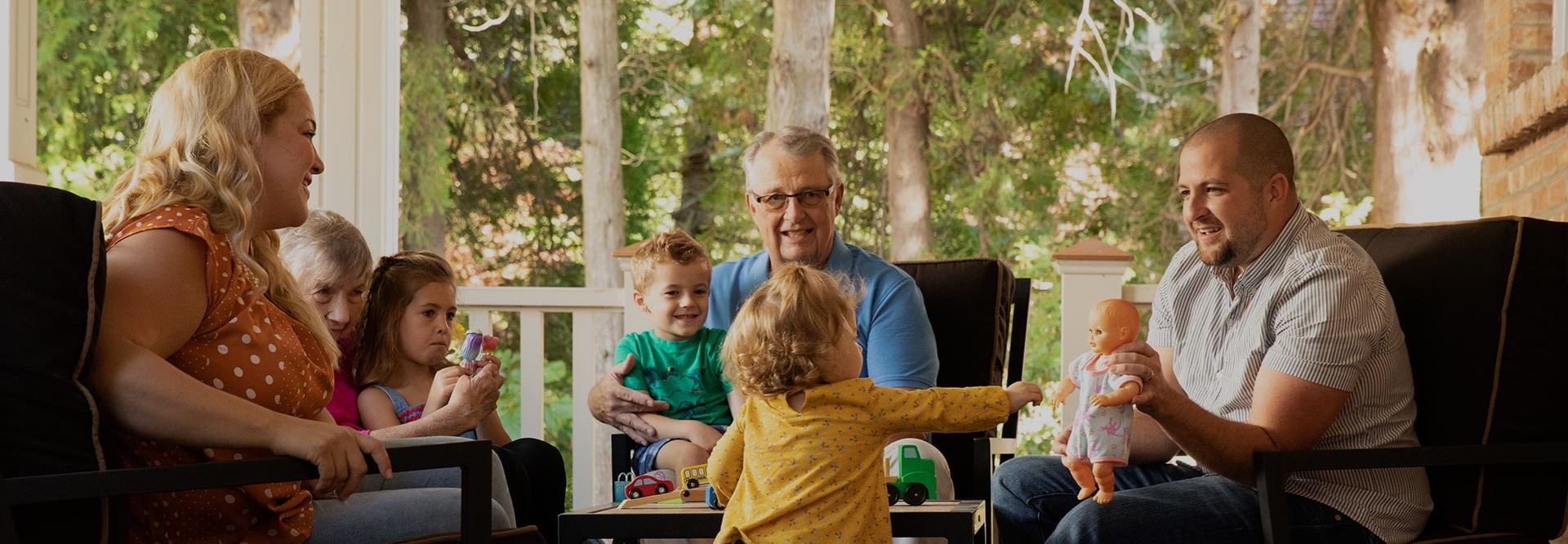 Family enjoys time together